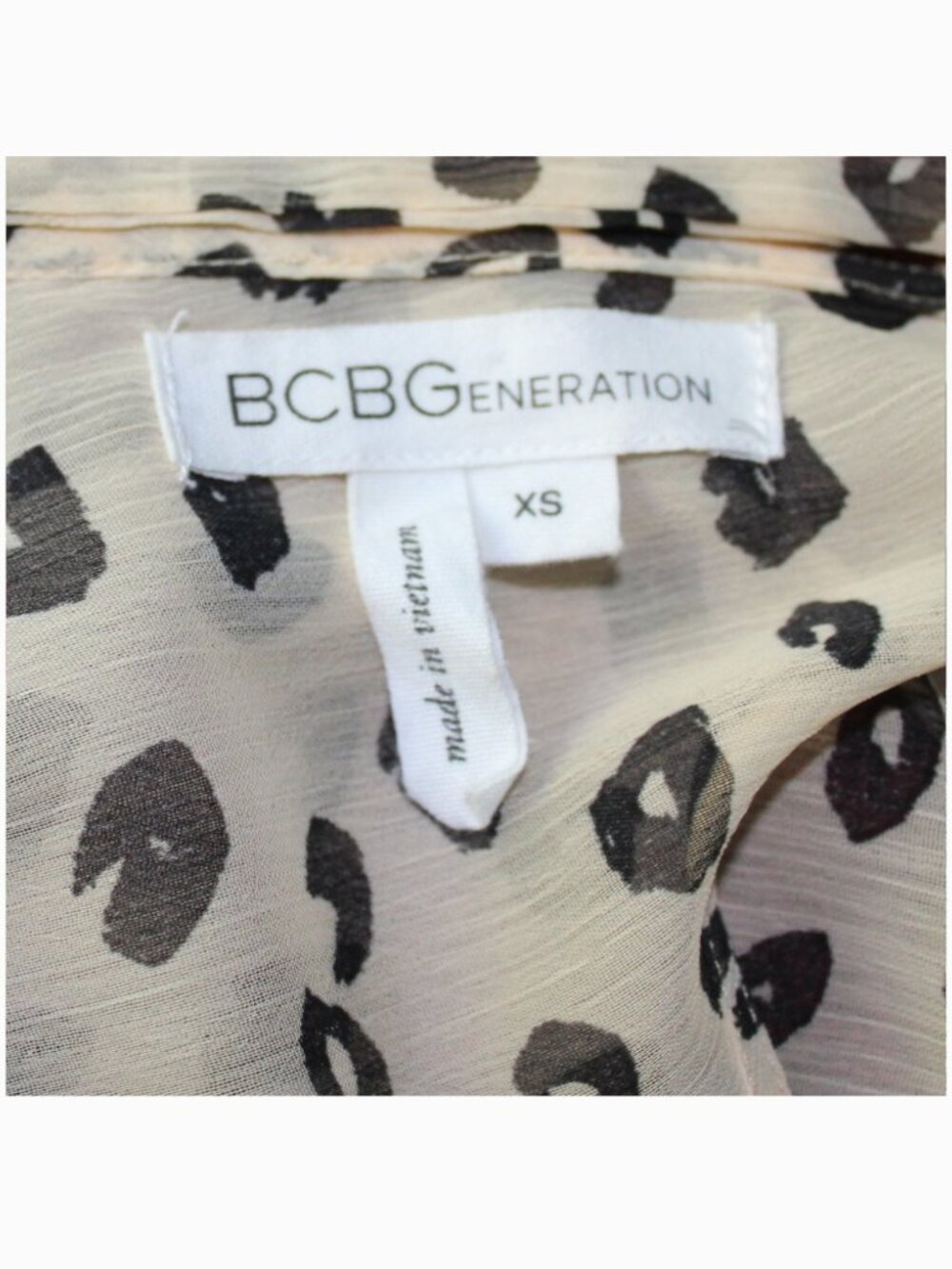 BCBG Generation Translucent Top - Picture 9 of 10
